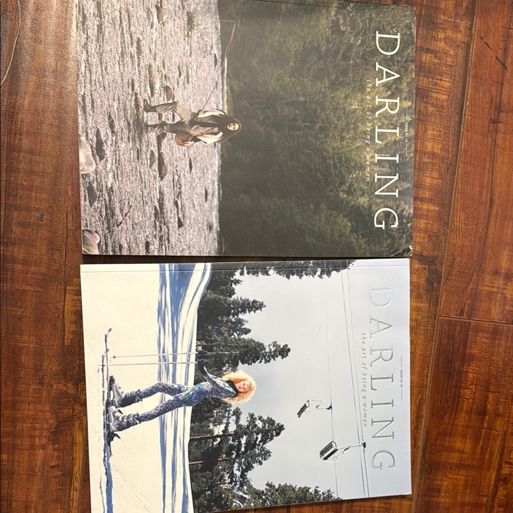 Darling Magazine Set - Black and White Covers Issues 10 and 13
